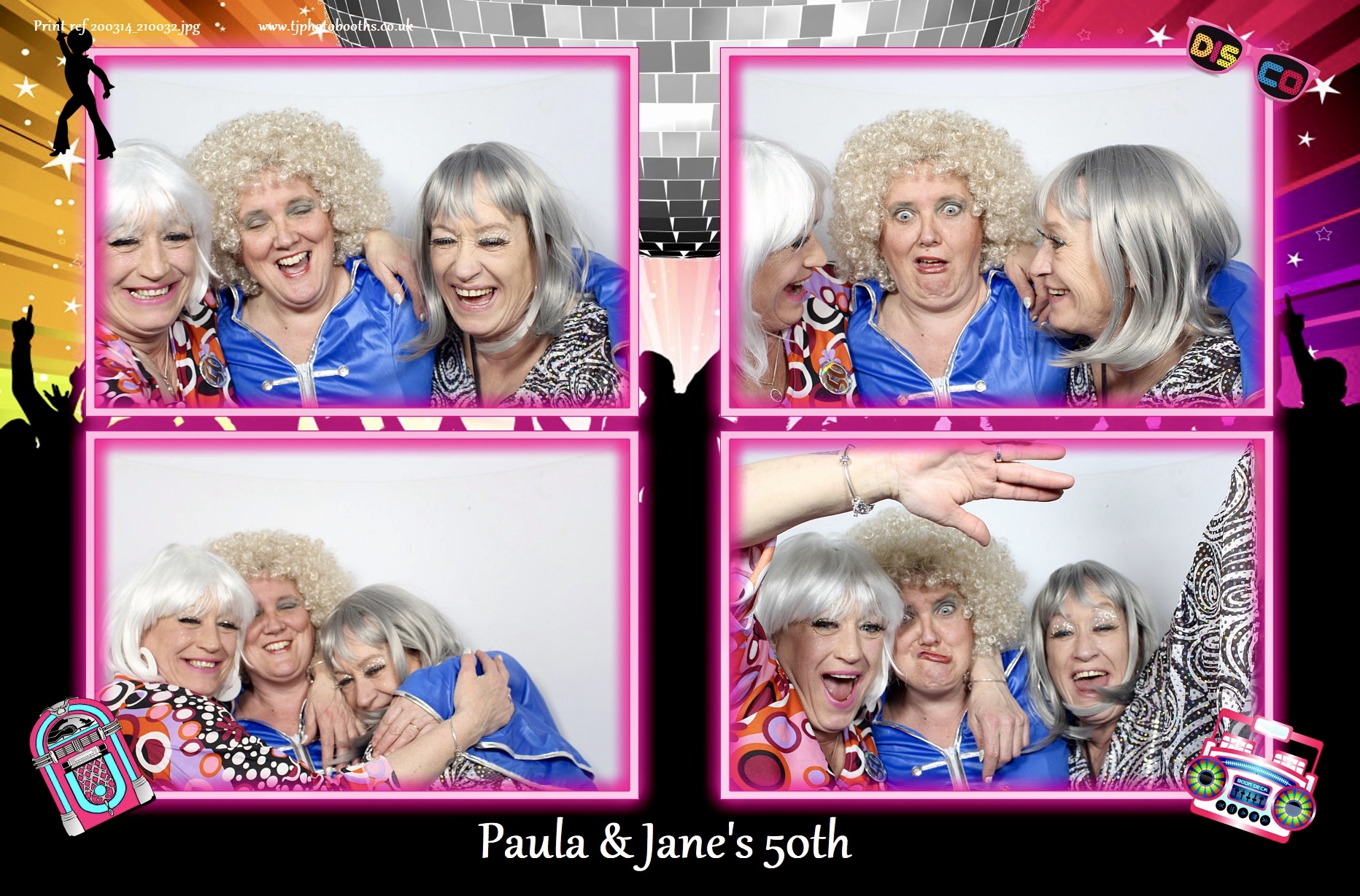 Paula & Jane's 50th | View more photos from the event at gallery.tjphotobooths.co.uk/u/TJPhotobooths/Paula-Janes-50th